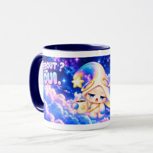Mug Humour "Debout ? Oui" - Matins Durs