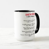 Mug Humour Dentist Café (Devant droit)