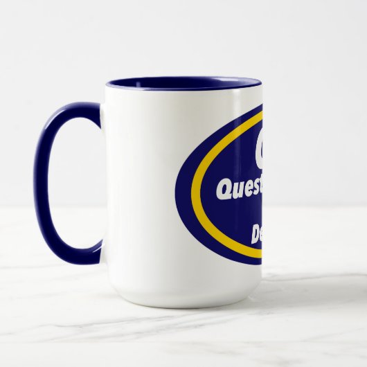 Mug Humour d'infirmière : QID Impression de nouveauté (Gauche)