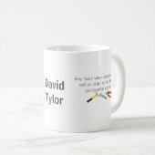 Mug Humour d'ingénierie (Devant droit)