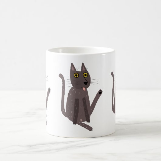 Mug Humour drôle de chat (Centre)