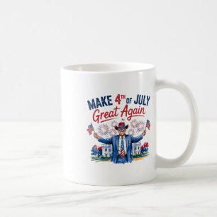 Mug Humour Drôle Trump Faire 4 Juillet De Nouveau Gran