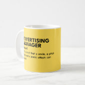 Mug Humour du bureau marketing (Devant gauche)