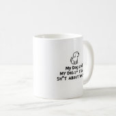Mug Humour du chien (Devant droit)