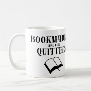 Mug Humour du livre : Les marques du livre sont pour l