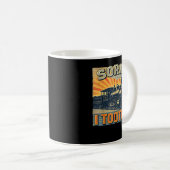 Mug Humour Du Train Dit Funny Railroad Désolé D'Avoir (Devant droit)