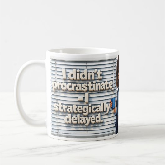 Mug Humour du travail à domicile (Gauche)
