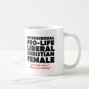 Mug Humour Féminin Chrétien Pro-vie Offensant