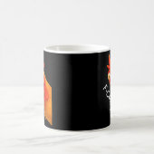 Mug Humour gothique drôle F-Caw-F corbeau (Centre)