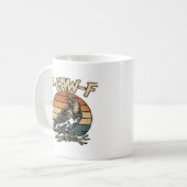 Mug Humour gothique F Croassement F Style créatif de c (Devant gauche)
