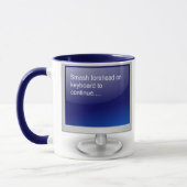 Mug Humour II d'ordinateur (Gauche)