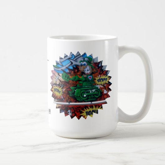 Mug Humour : militaire - (Droite)