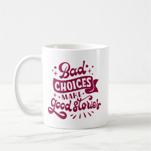 Mug Humour minimaliste Gras Citation Blanche Vibrant M