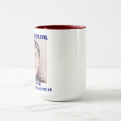 Mug Humour noir (Centre)