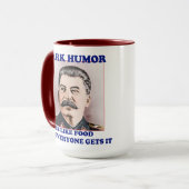 Mug Humour noir (Devant gauche)