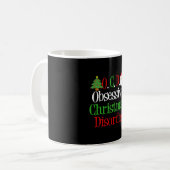 Mug Humour obsessionnel de Noël (Devant gauche)