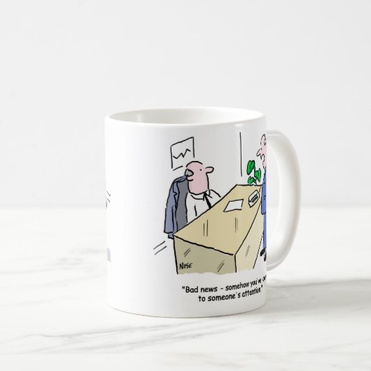 Mug Humour Office Worker (Devant droit)