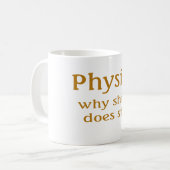 Mug humour physique (Devant gauche)