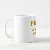 Mug humour physique (Gauche)