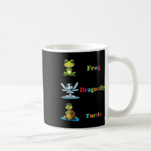 Mug Humour politique subtil Grenouille libellule Yoga