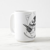 Mug Humour professionnel des oiseaux de nid-trémie (Devant gauche)