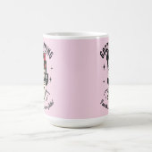 Mug Humour rétro des Assassins du bon matin ayant écho (Centre)