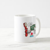 Mug Humour sarcastique Graphique enseignant Drôle Sass (Devant droit)