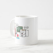 Mug Humour sarcastique Graphique enseignant Drôle Sass (Devant gauche)