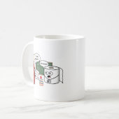 Mug Humour sarcastique Graphique Prof de maths Drôle S (Devant gauche)