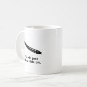 Mug humour sec dentaire drôle (Devant gauche)