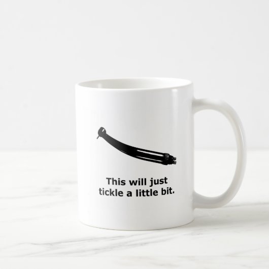 Mug humour sec dentaire drôle (Droite)