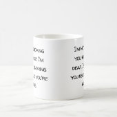 Mug Humour sourd, malentendant, plaisir de surdité, bl (Centre)