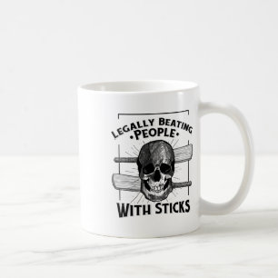 Mug Humour sportif Battre légalement les gens avec des