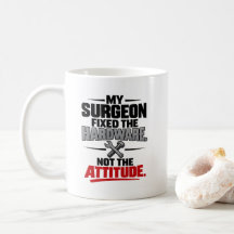 Humour sur le matériel chirurgical, corrigé, pas l
