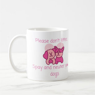 Mug Humour vétérinaire : S'il vous plaît ne pas Litter