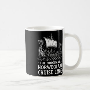 Mug Humour Viking original de la ligne de croisière no