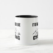 Mug Humour VTT - Cyclisme drôle (Centre)