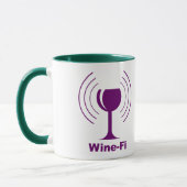 Mug Humour Wine-fi (Gauche)