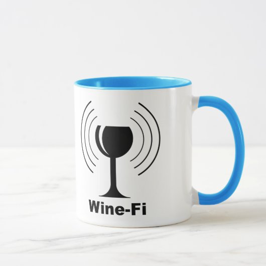 Mug Humour Wine-fi (Droite)