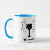 Mug Humour Wine-fi (Gauche)