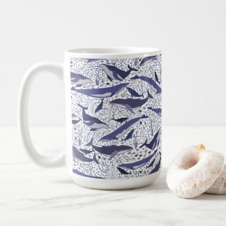 Mug Humpback and Fin Whales