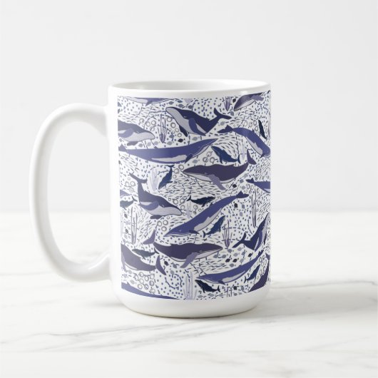 Mug Humpback and Fin Whales (Gauche)