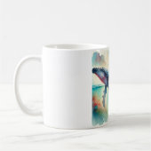 Mug Humpback whale 220824AREF108 - Watercolor (Gauche)