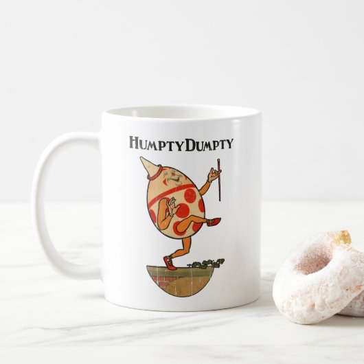 Mug Humpty Dumpty du livre classique pour enfants (Avec donut)