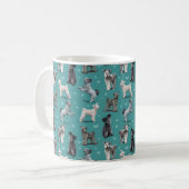 Mug Hungarian Pumi Dogs (Devant gauche)