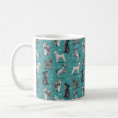 Mug Hungarian Pumi Dogs (Gauche)