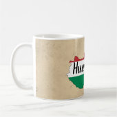 Mug Hungary Flag Silhouette (Gauche)
