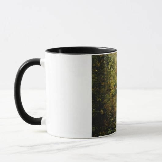 Mug Hunter in the Forest (par H.A. Brendekilde) (Gauche)