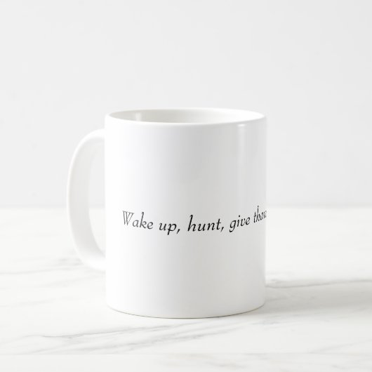 Mug hunting (Devant gauche)