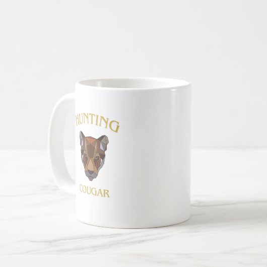 Mug hunting cougar shirt (Devant gauche)